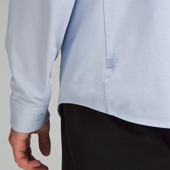 Men's Light Blue Long Sleeve Shirt - Picture 3 of 12